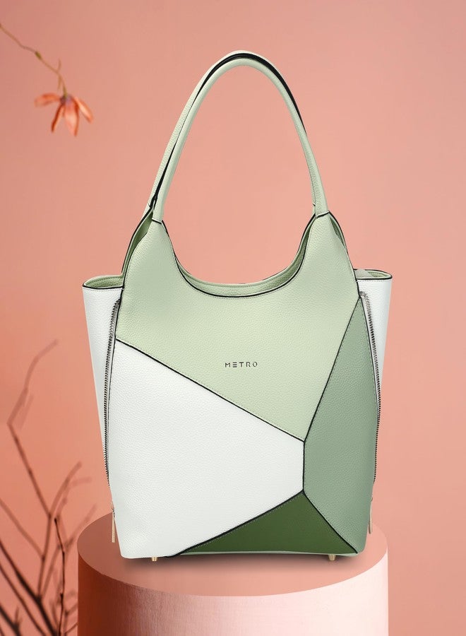 Metro Oriane Top-Handle Sling Bag Green Alvène HOBO Handbag(66-748) - Image 2